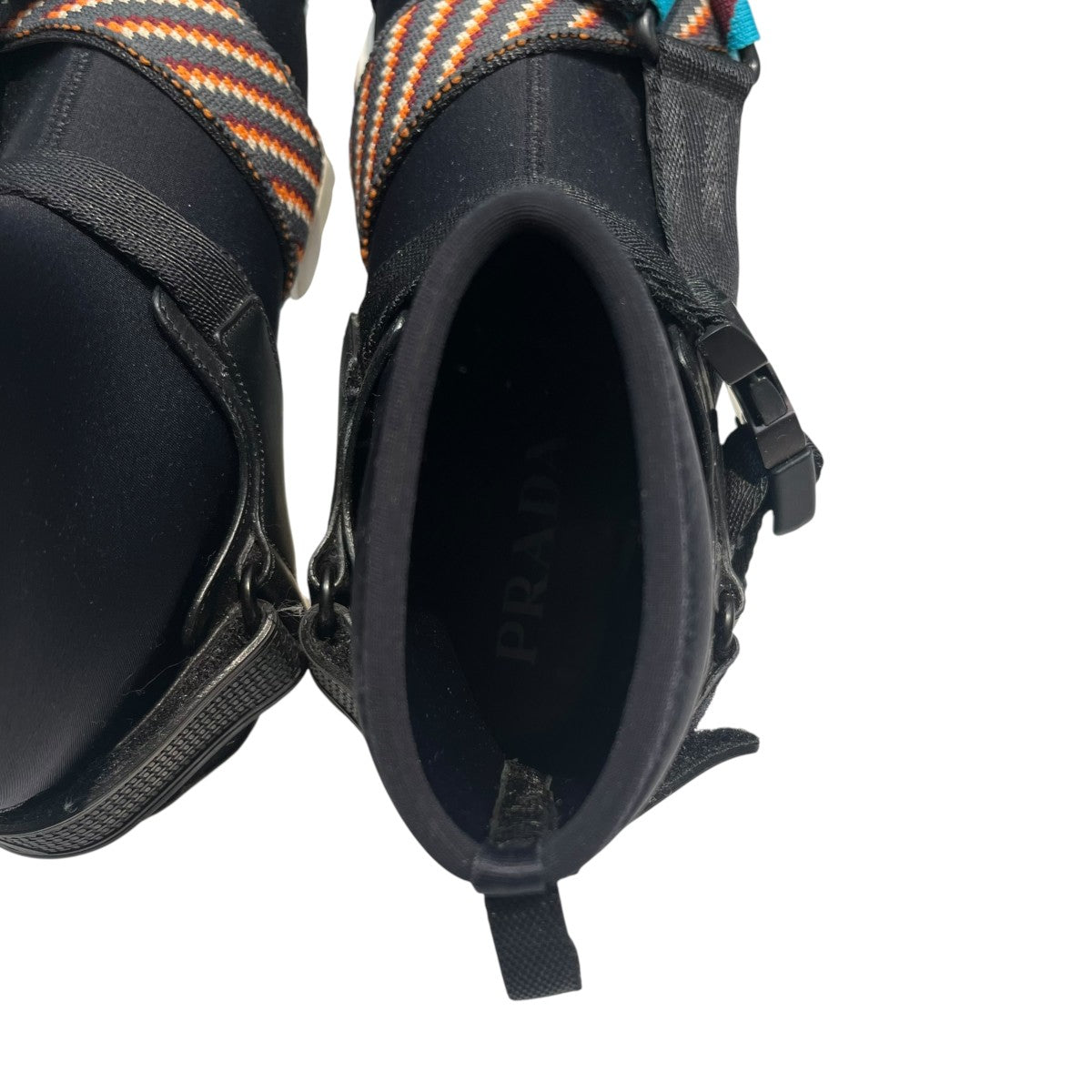 PRADA Neoprene Strap Sneakersハイカットスニーカー 古着・中古-5枚目のアイテム画像