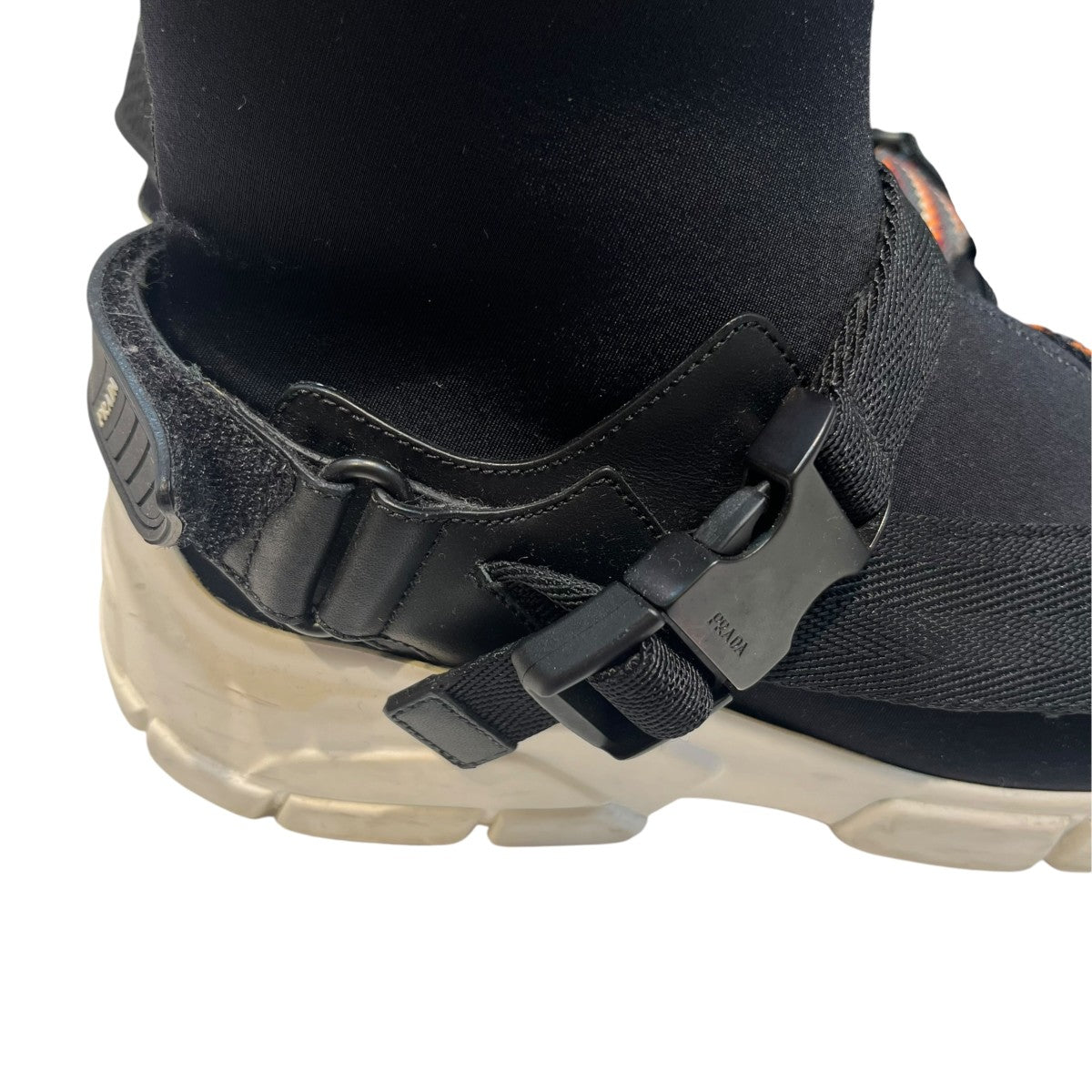 PRADA Neoprene Strap Sneakersハイカットスニーカー 古着・中古-6枚目のアイテム画像