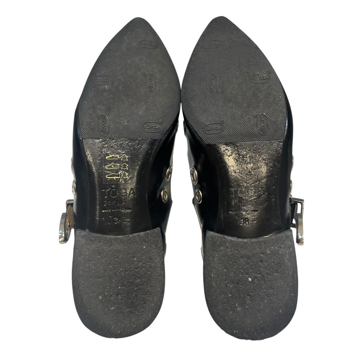 TOGA PULLA Embellished Flatsビジュー フラットパンプス1116G 古着・中古-7枚目のアイテム画像