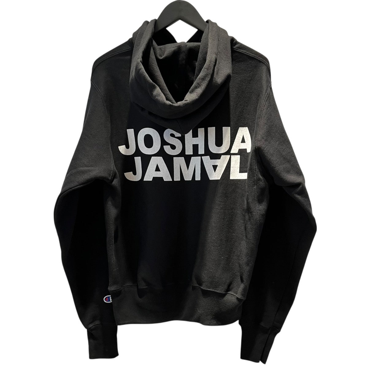 JOSHUA JAMAL×Champion プリントパーカーGF68 古着・中古-2枚目のアイテム画像