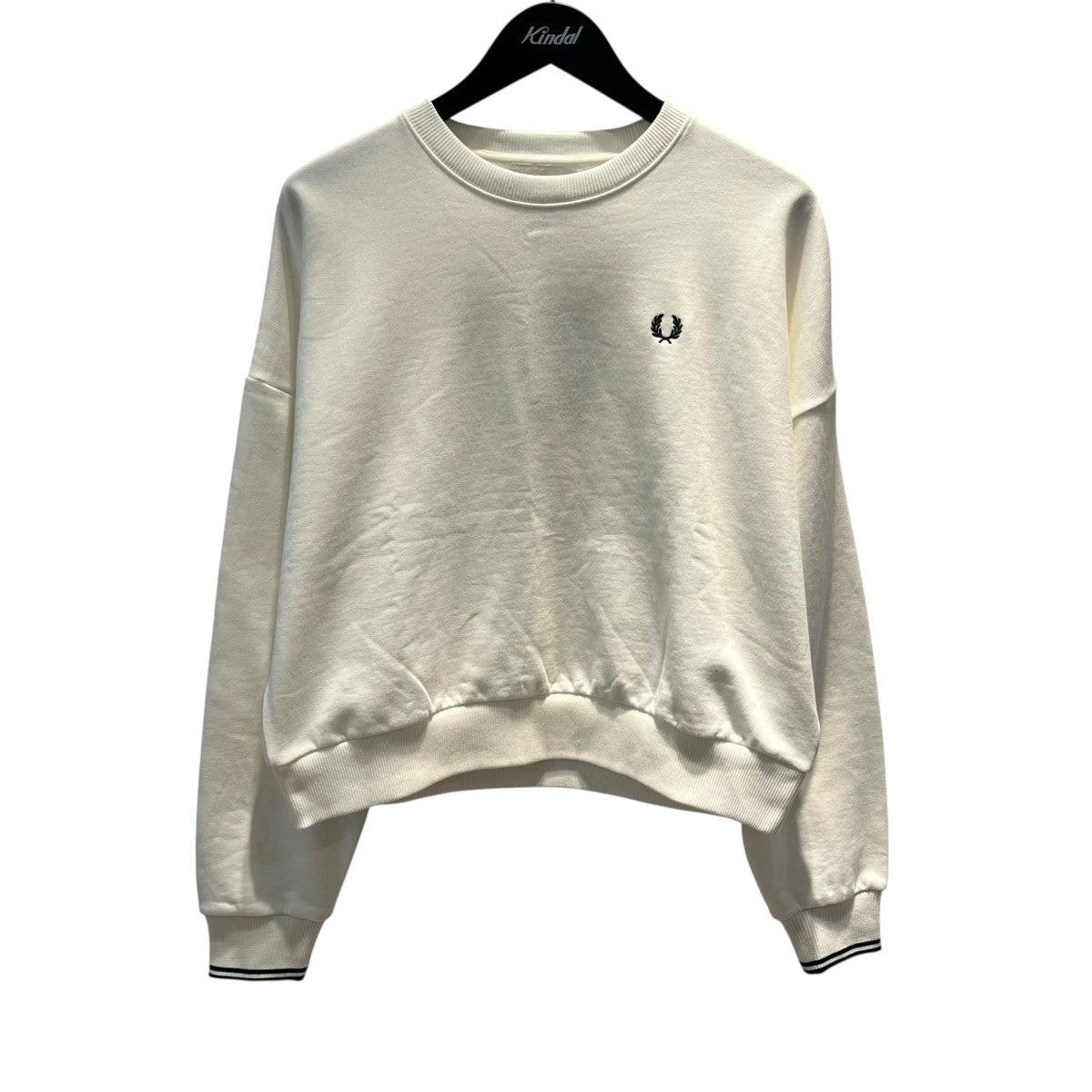 FRED PERRY ワンポイントTipped Sweatshirt スウェットシャツG1148 古着・中古-1枚目のアイテム画像