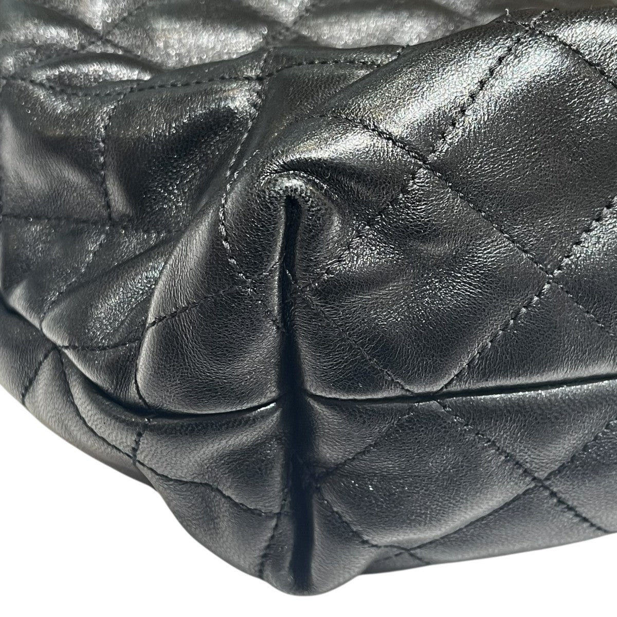 Saint Laurent Paris イカール マキシトートバッグポーチ付698651 古着・中古-9枚目のアイテム画像