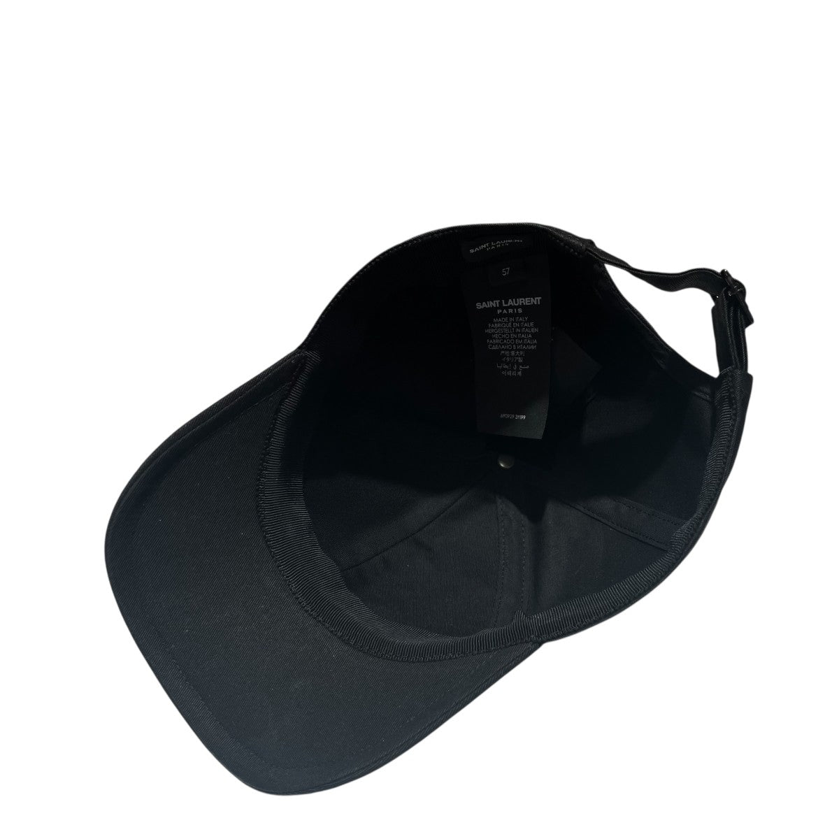 Saint Laurent Paris(サンローランパリ) SLロゴキャップ690929 690929