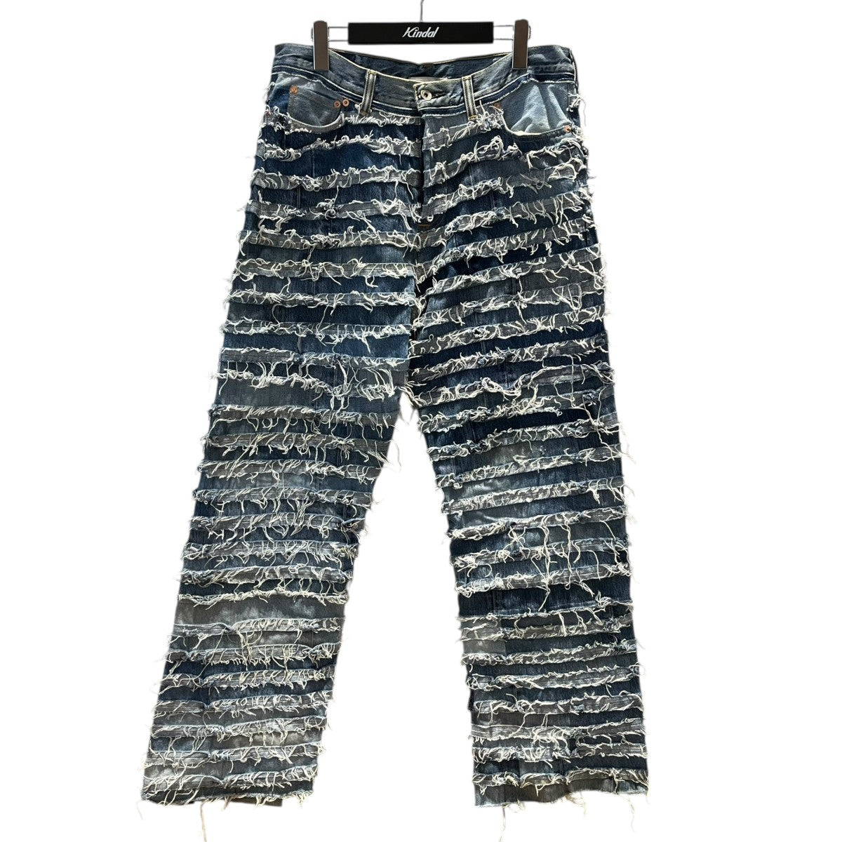 doublet MUMMY Upcycle Denim Pantsデニムパンツ24AW52PT290 古着・中古-1枚目のアイテム画像