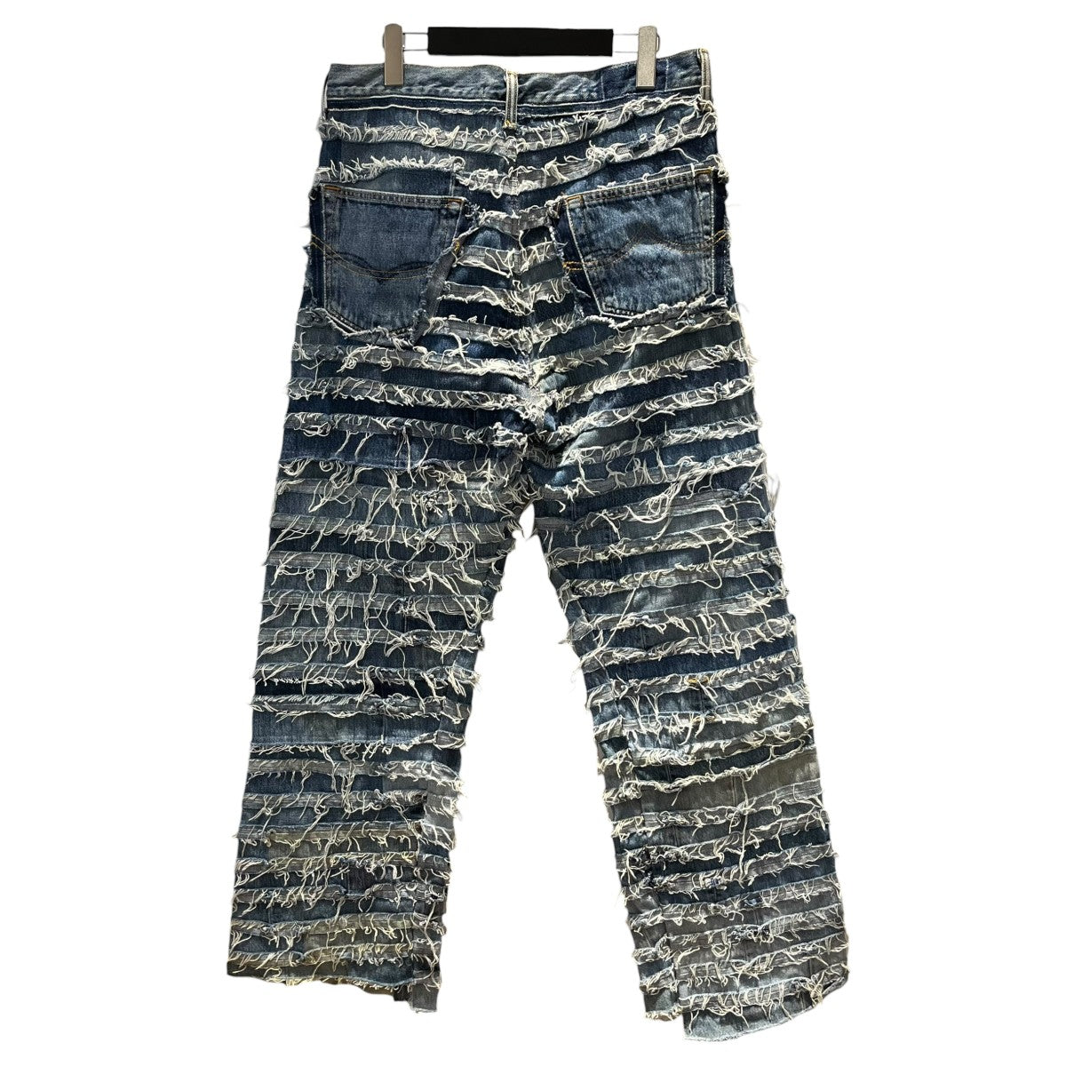 doublet MUMMY Upcycle Denim Pantsデニムパンツ24AW52PT290 古着・中古-2枚目のアイテム画像
