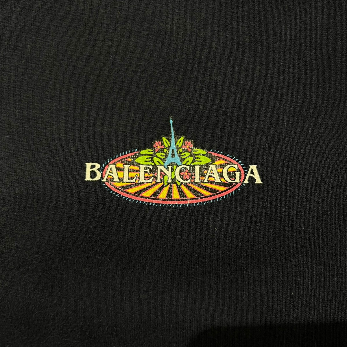 BALENCIAGA ロゴプリントフード付きパーカー600583 古着・中古-7枚目のアイテム画像