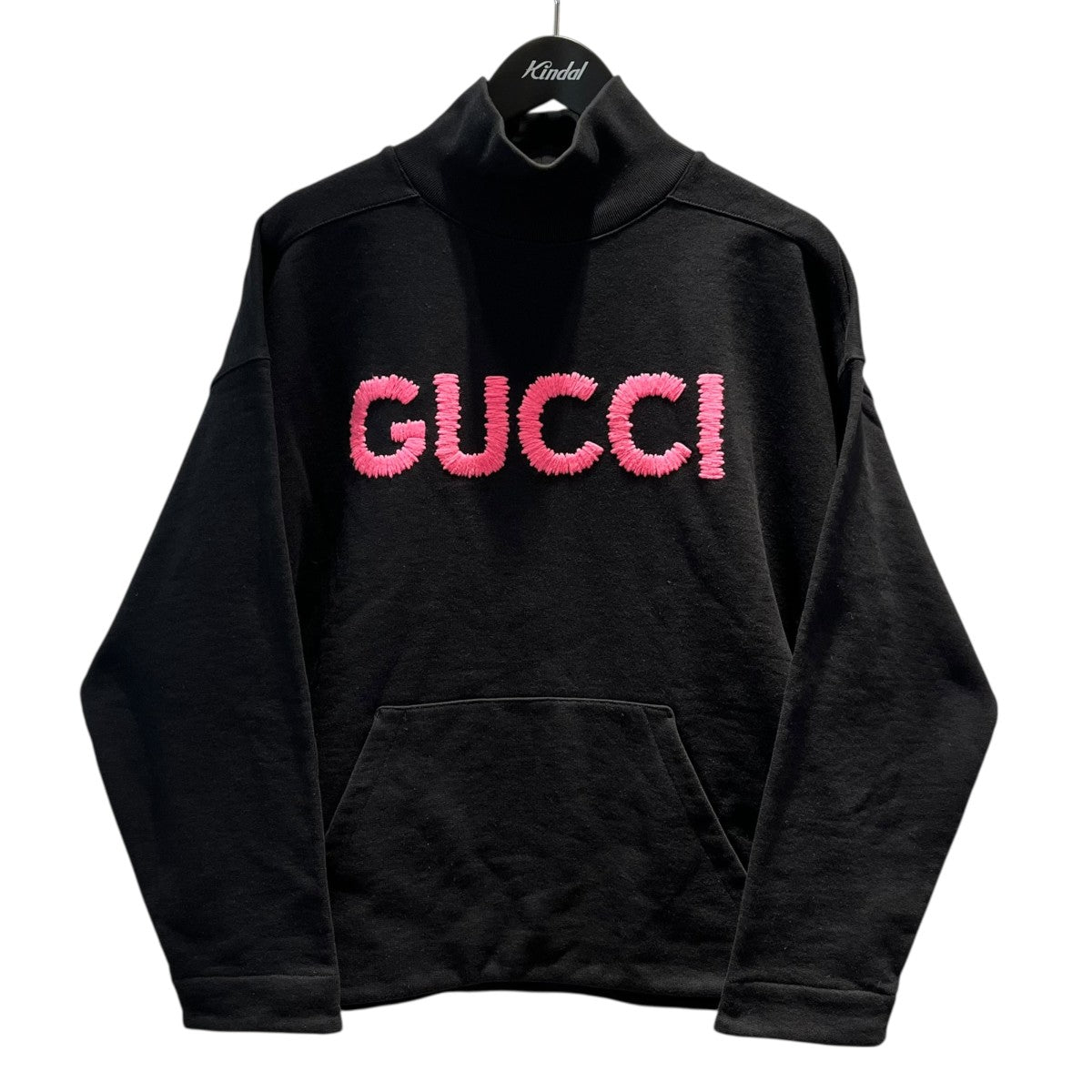 GUCCI ロゴ刺繍タートルネックスウェット776844 古着・中古-1枚目のアイテム画像