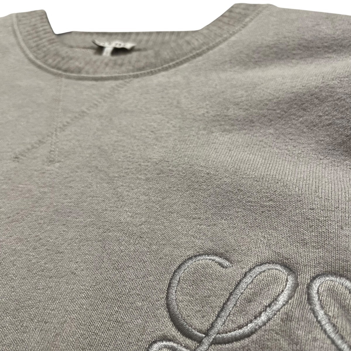 LOEWE アナグラム刺繍七分袖スウェットS359341XAO 古着・中古-3枚目のアイテム画像