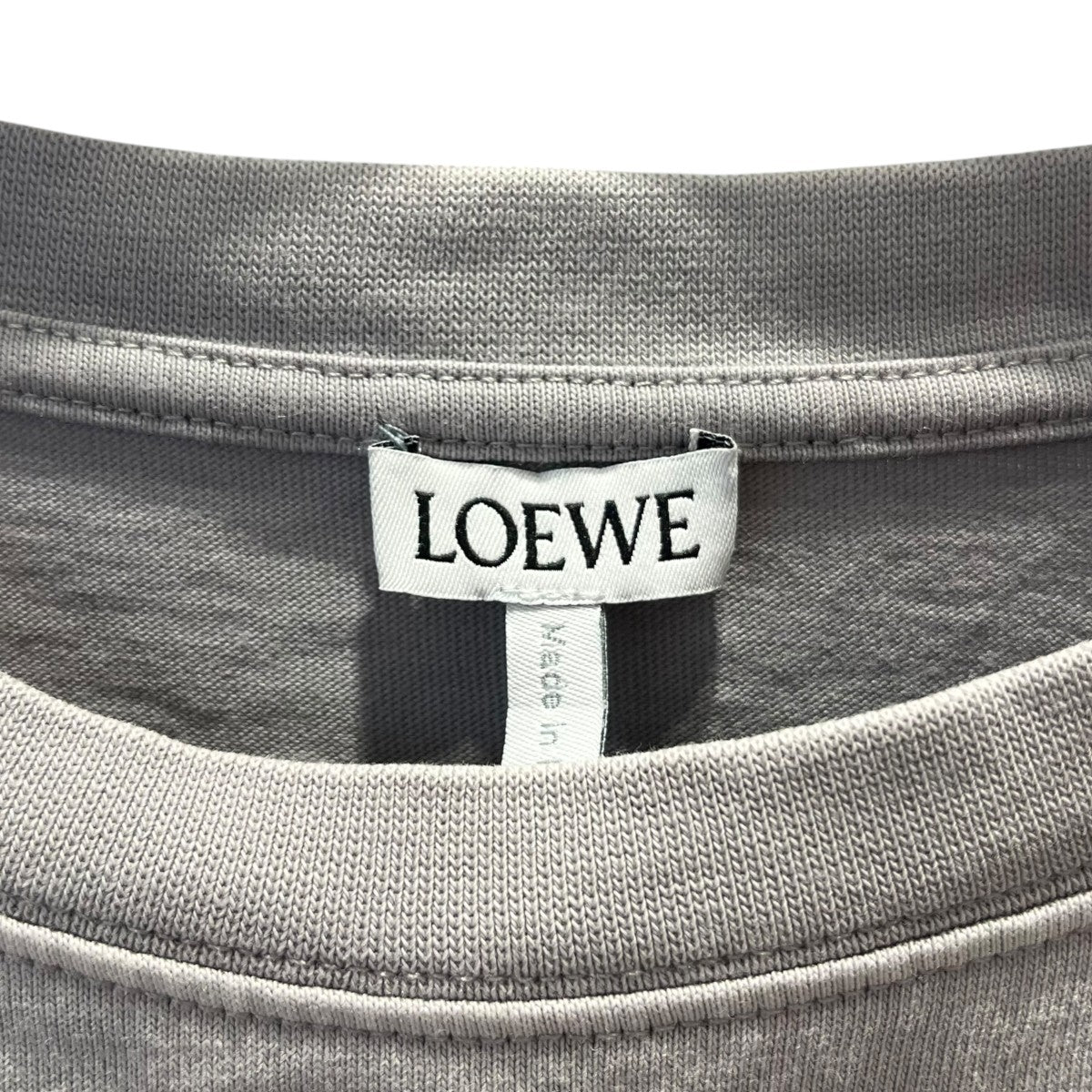 LOEWE ■ロゴ刺繍 クロップド丈TシャツS359Y22X84 古着・中古-3枚目のアイテム画像