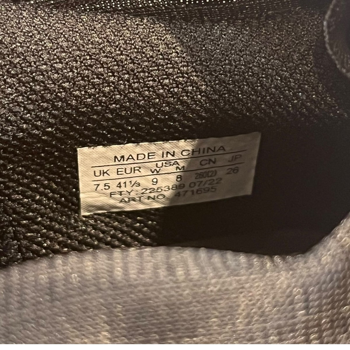 SALOMON×MM6 Maison Margiela MM6 Maison Margiela CROSS LOWスニーカー 古着・中古-9枚目のアイテム画像