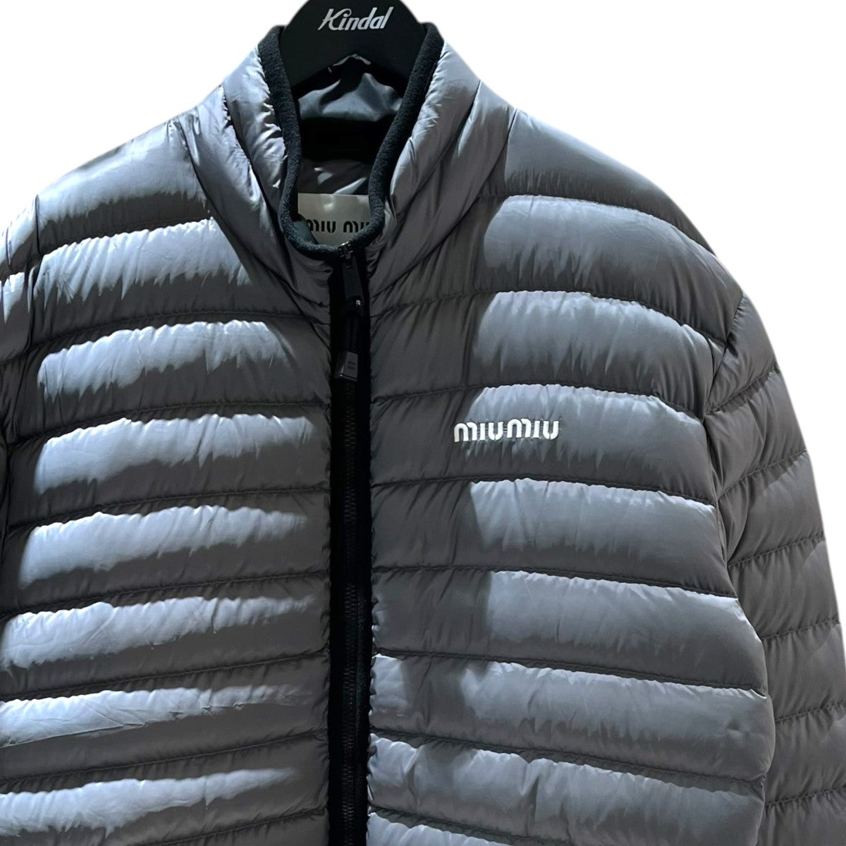 MIU MIU 25AWPonge Down JacketダウンジャケットML1347 古着・中古-3枚目のアイテム画像
