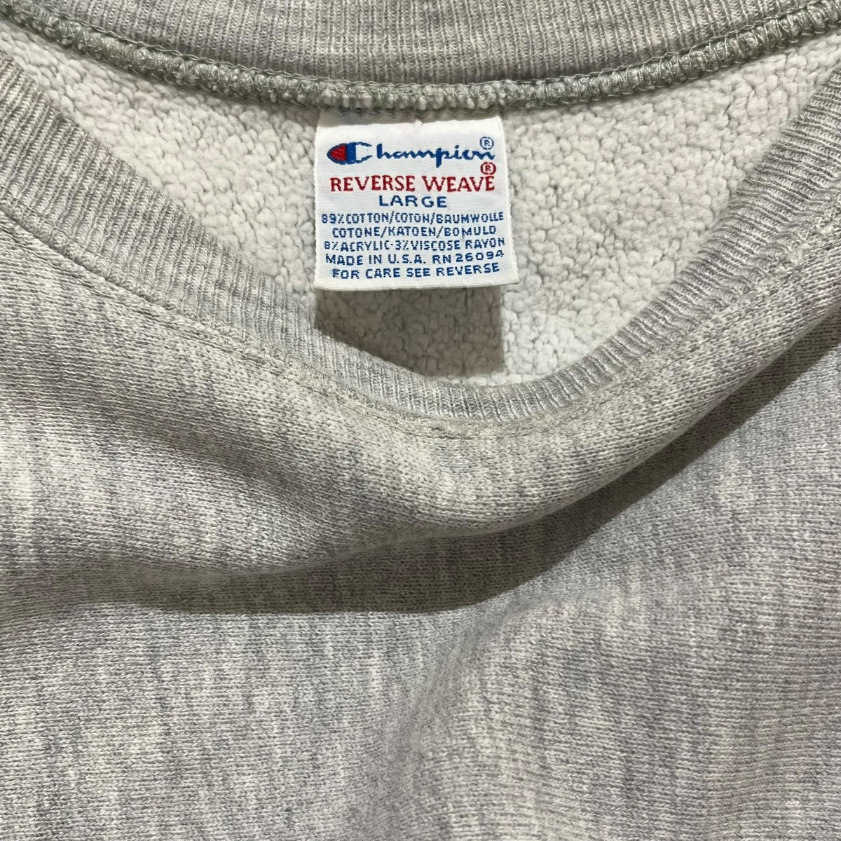 Champion USA製リバースウィーブスウェット 古着・中古-4枚目のアイテム画像