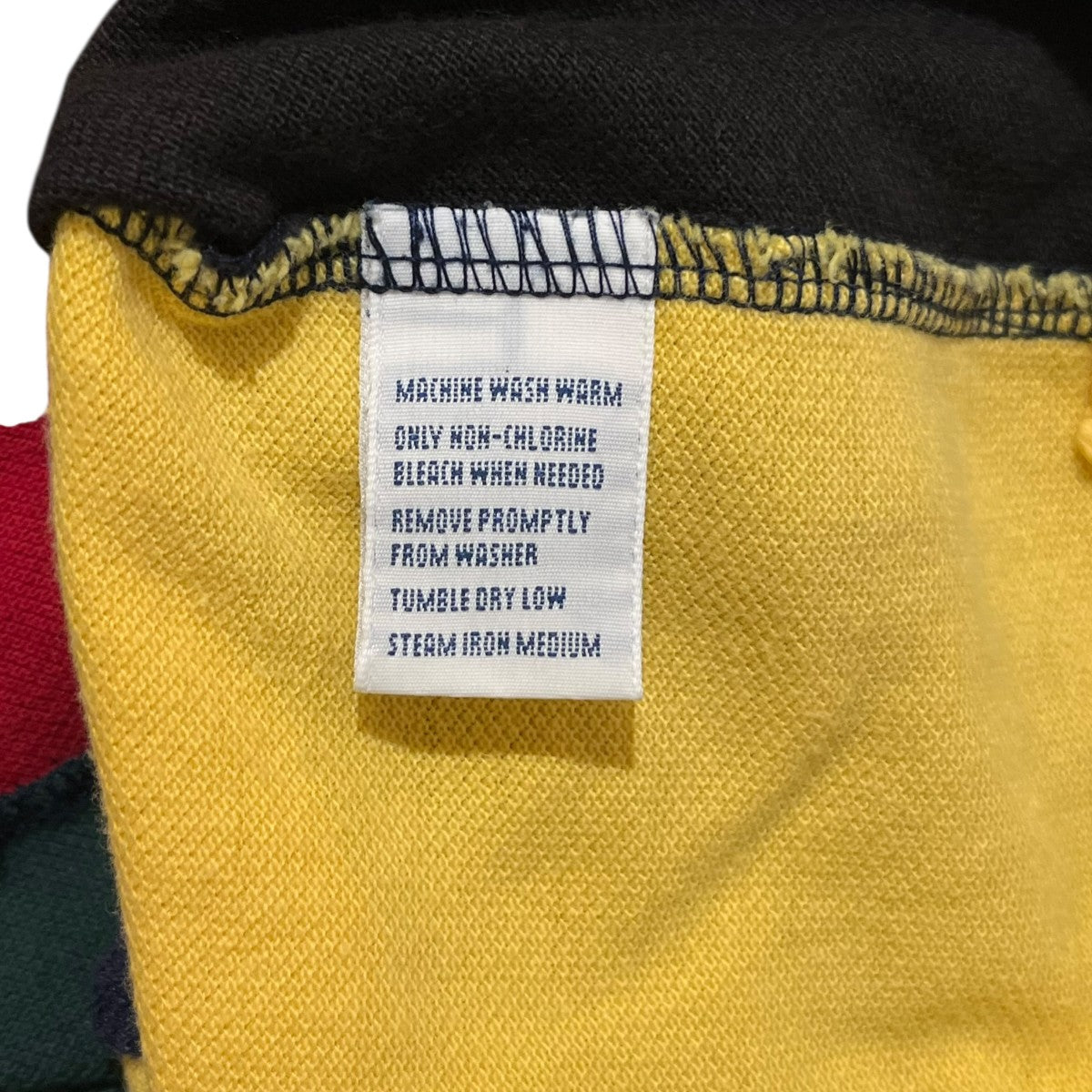 POLO RALPH LAUREN パッチワークポロシャツ 古着・中古-5枚目のアイテム画像