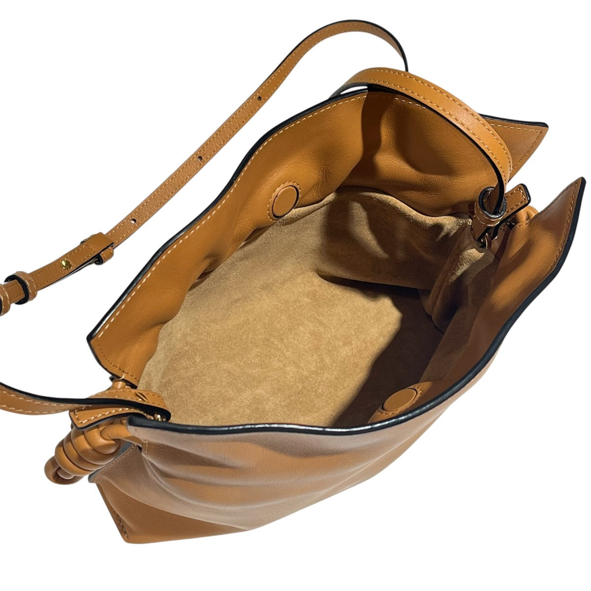 LOEWE フラメンコ クラッチ ミニ レザー ショルダーバッグ 2WAYバッグ 古着・中古-6枚目のアイテム画像