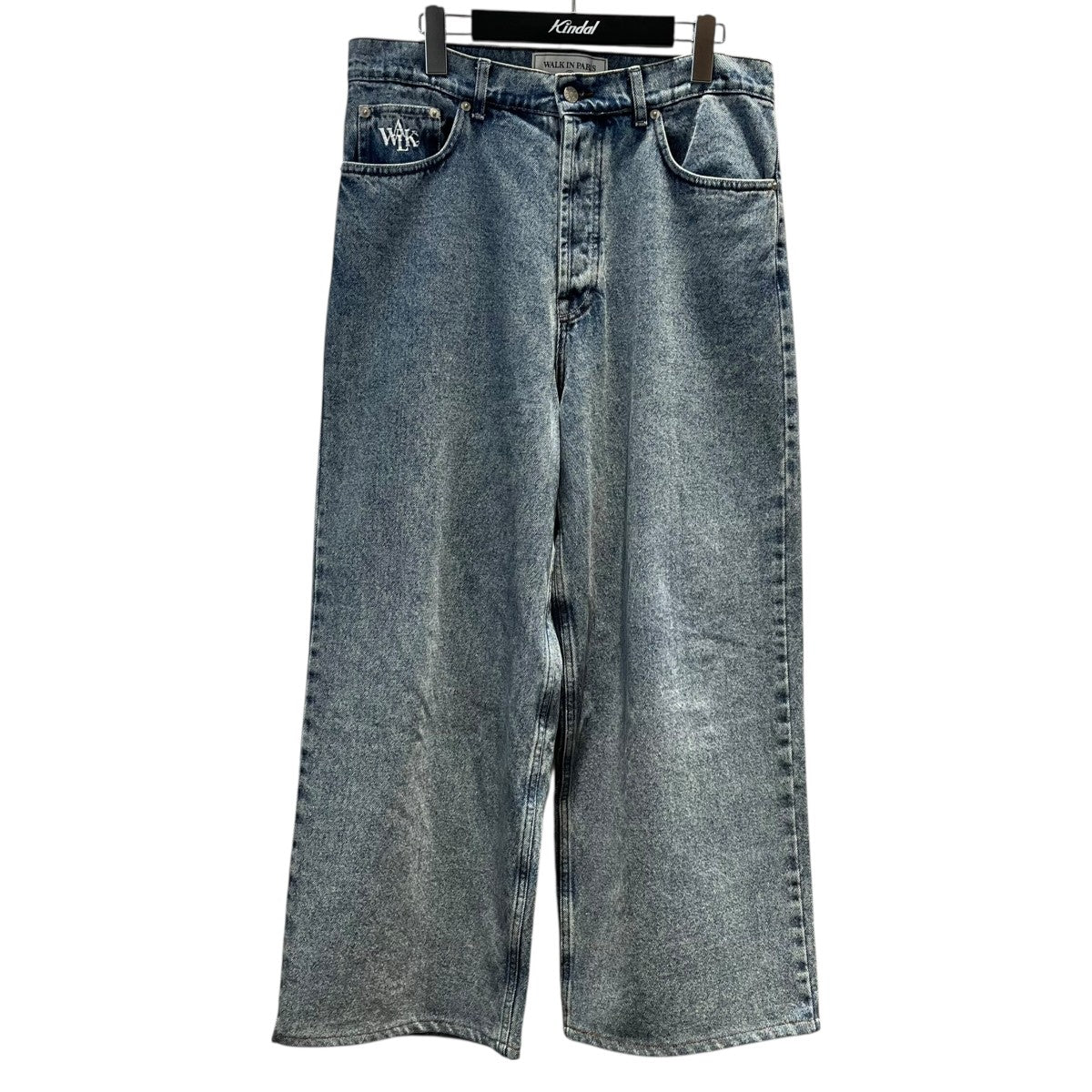 WALK IN PARIS ワイドデニムパンツGKS-45370 古着・中古-1枚目のアイテム画像