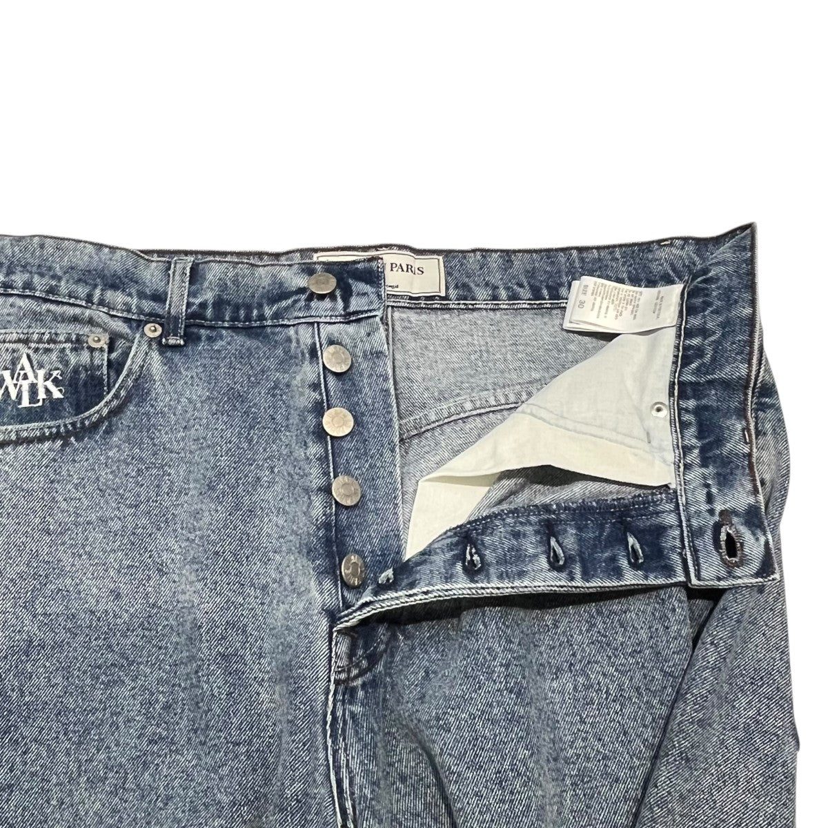 WALK IN PARIS ワイドデニムパンツGKS-45370 古着・中古-4枚目のアイテム画像