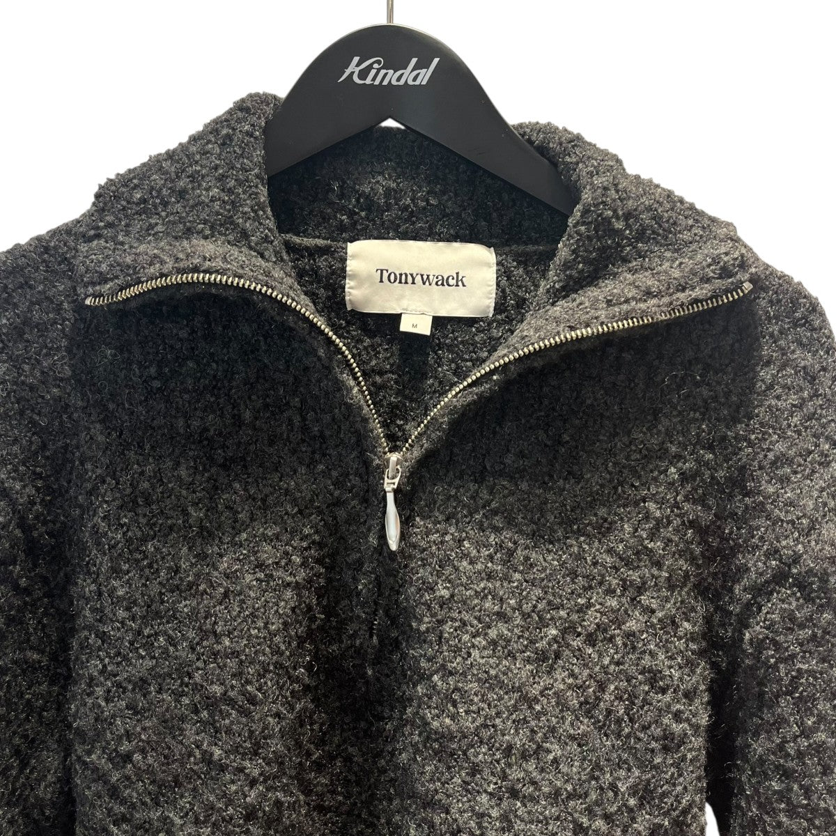 TONY WACK WOOL BLEND BOUCKE ZIPセーターBD34KN12 古着・中古-3枚目のアイテム画像