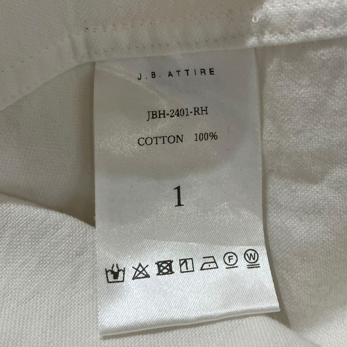 J．B． ATTIRE×Ron Herman JBH-2401-RH TRIBECA SHIRT長袖シャツ 古着・中古-7枚目のアイテム画像