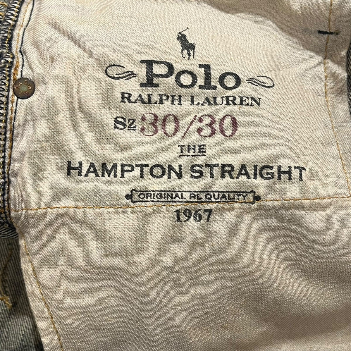 POLO RALPH LAUREN デニムパンツ 古着・中古-4枚目のアイテム画像