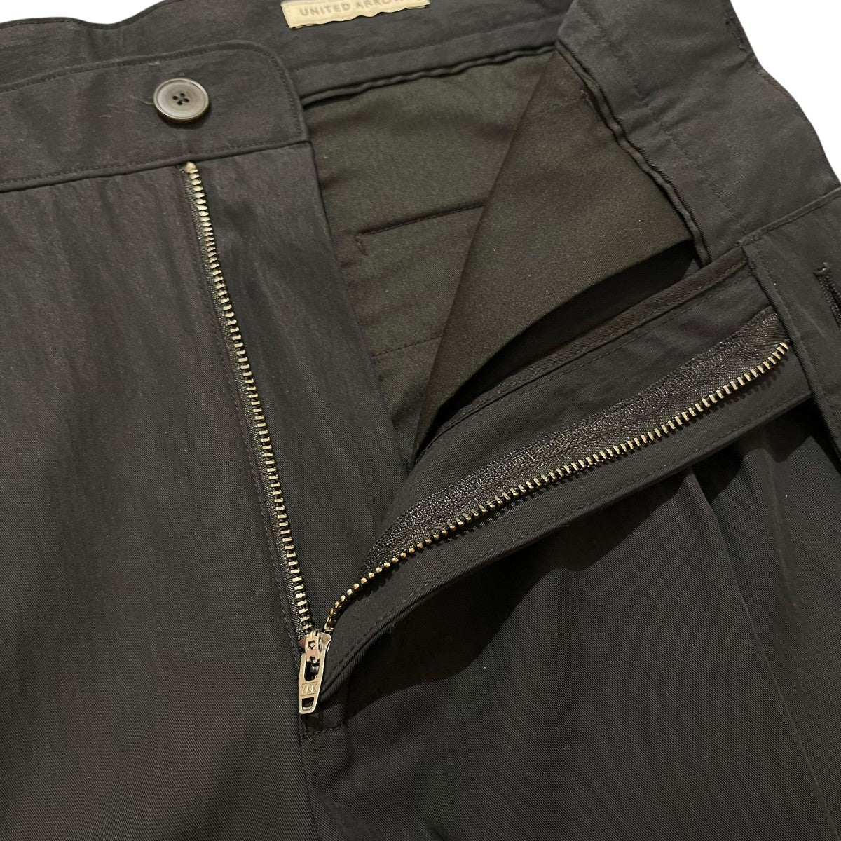 UNITED ARROWS タックパンツ1114-1-558271 古着・中古-3枚目のアイテム画像