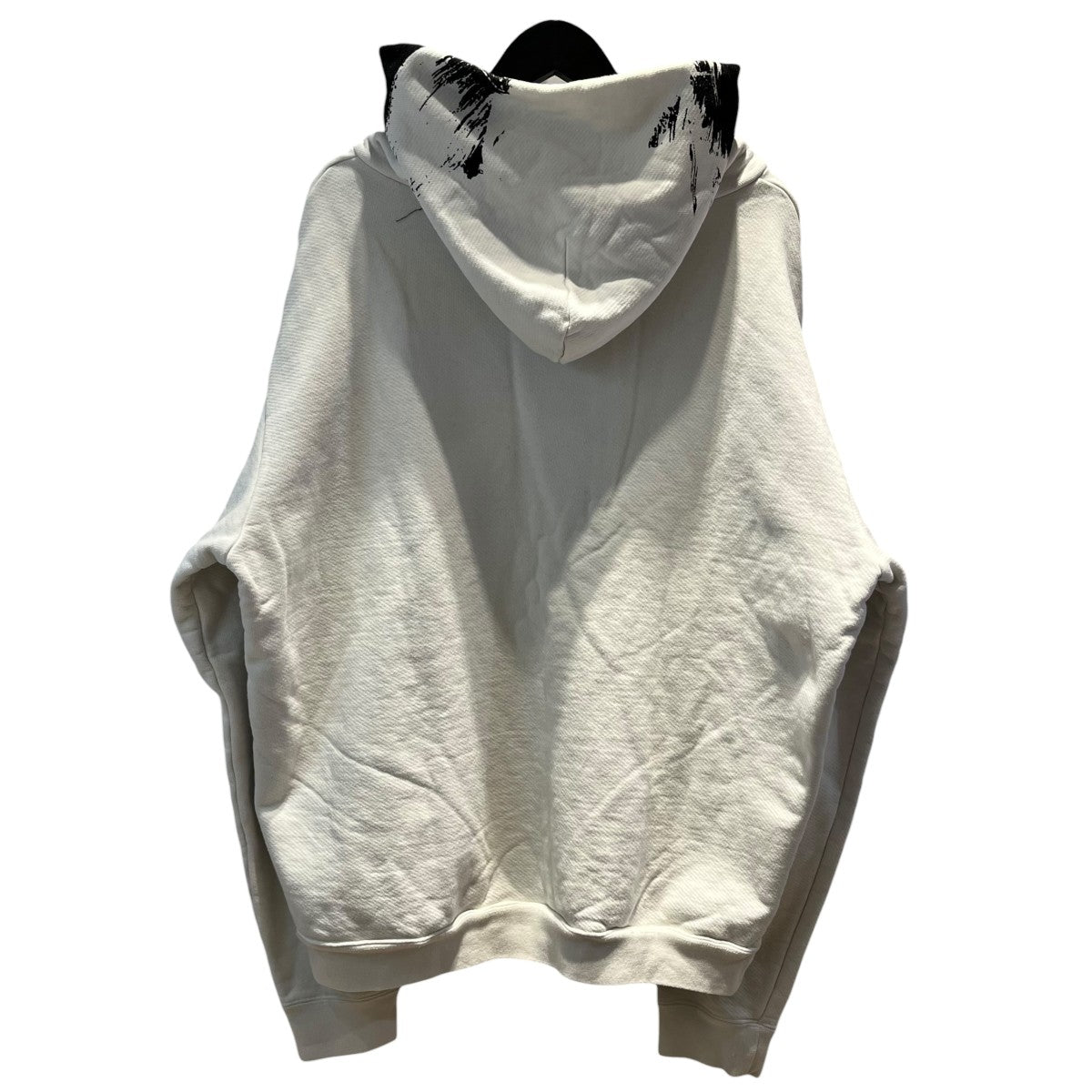 Maison Margiela DIAGONAL PAINT EFFECT HOODIEフード付きパーカーS50GU0151 古着・中古-2枚目のアイテム画像