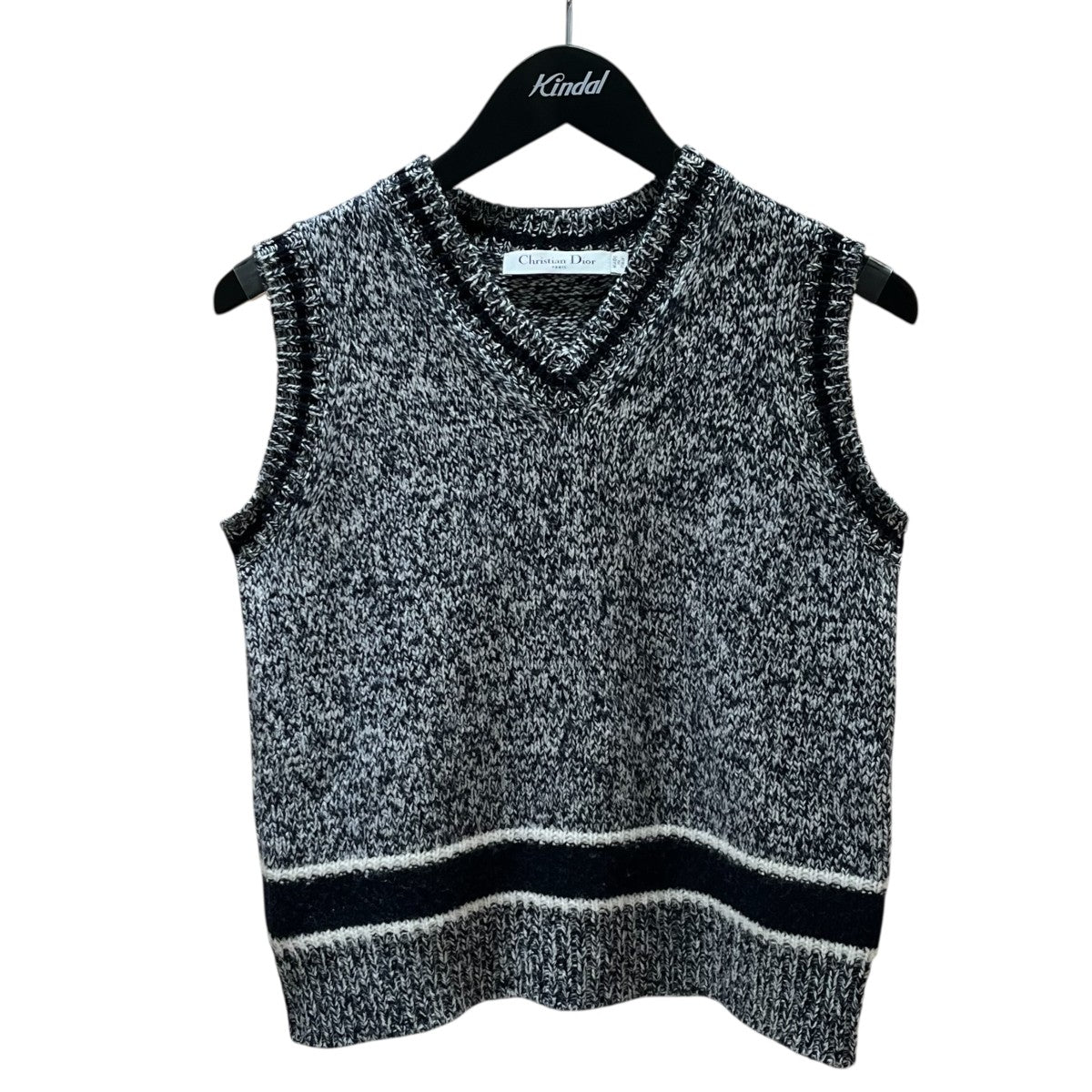 Christian Dior シグネチャーニットベスト054T01AM303 古着・中古-1枚目のアイテム画像