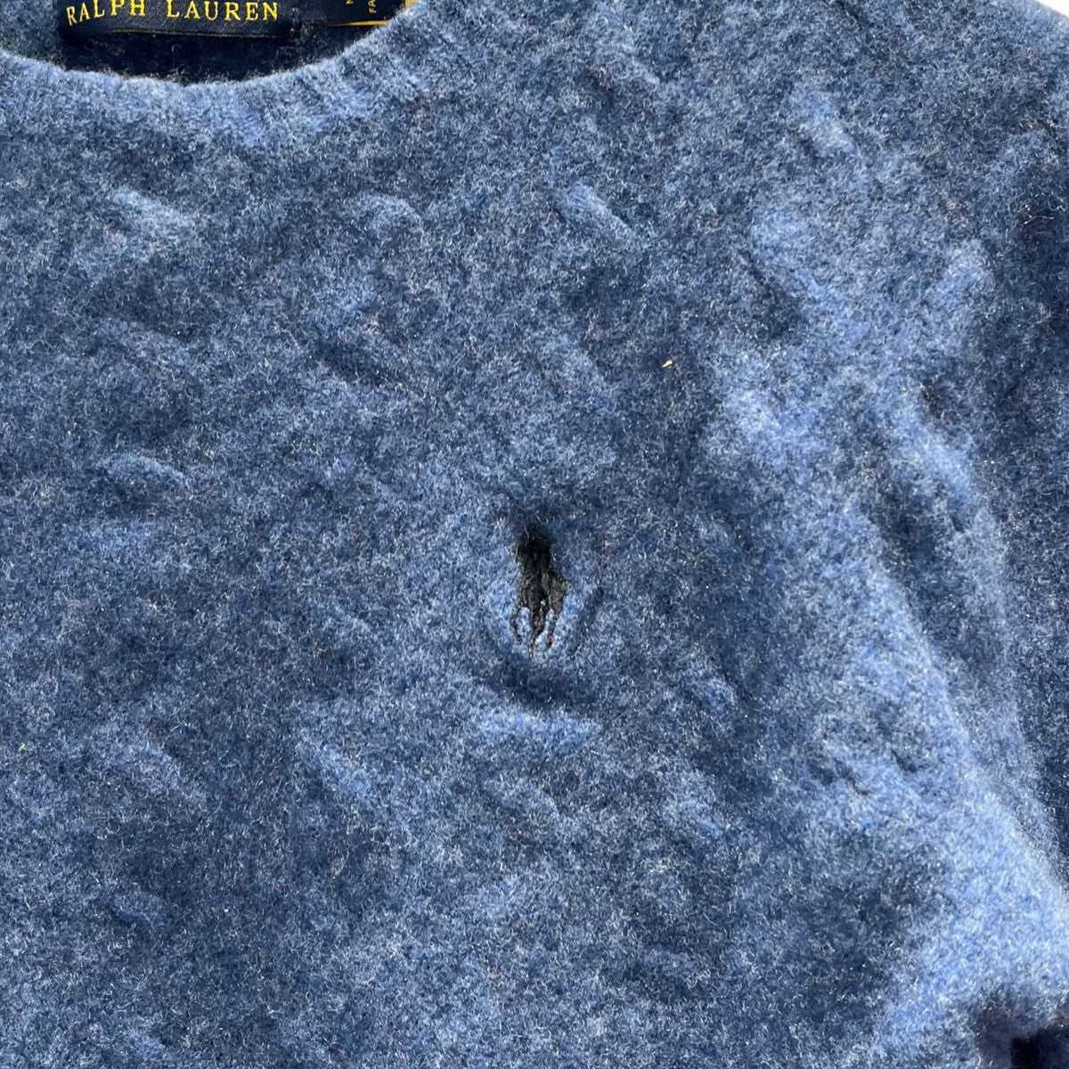 刺繍ロゴニット