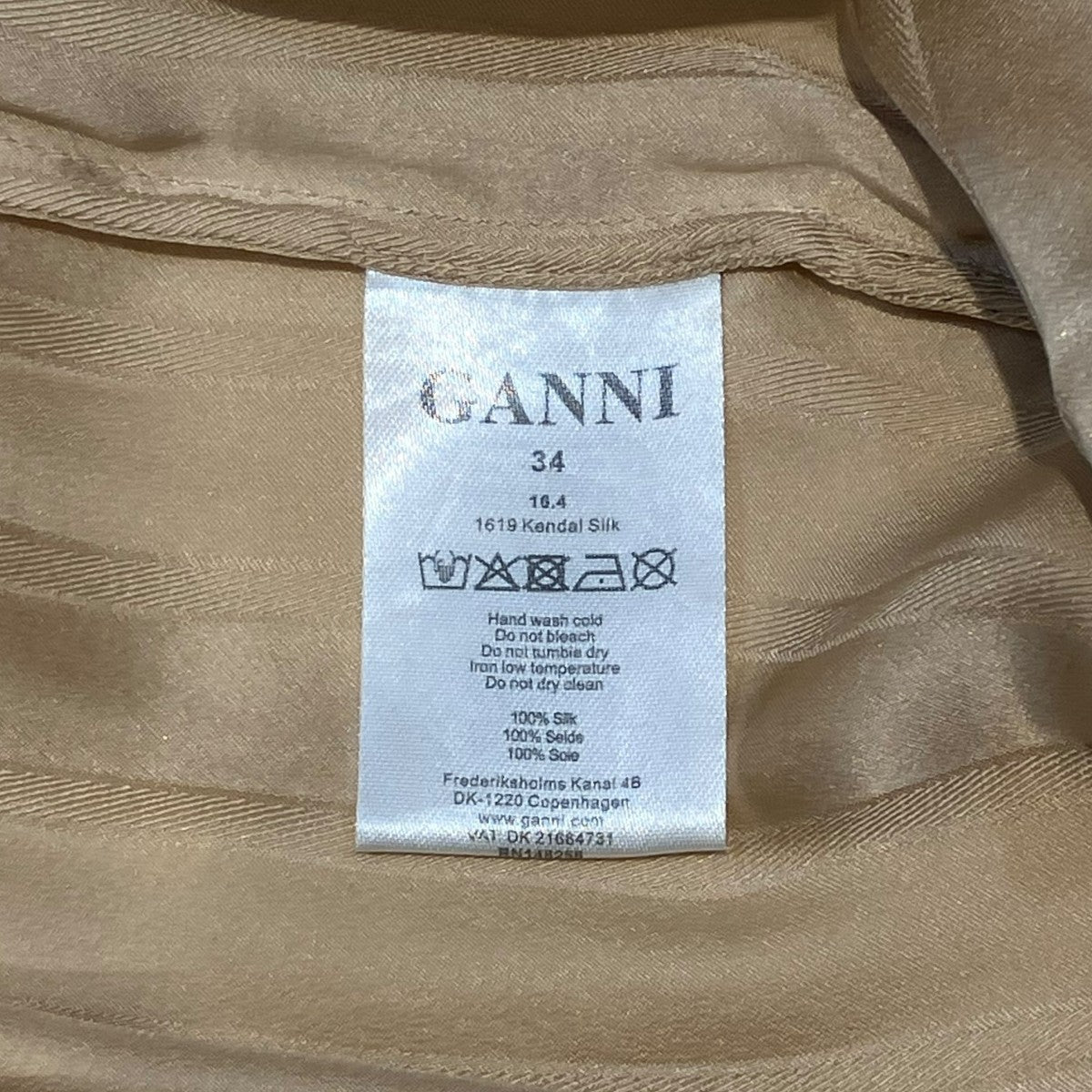 Ganni イージーパンツ 古着・中古-5枚目のアイテム画像