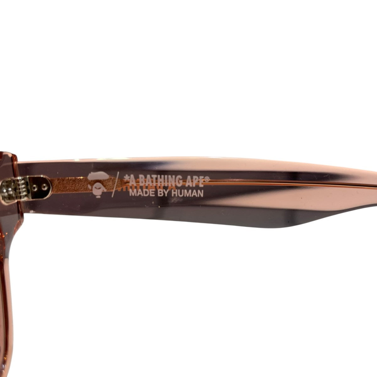 A BATHING APE スクエア クリアレンズ サングラスサングラスBS13013 古着・中古-6枚目のアイテム画像