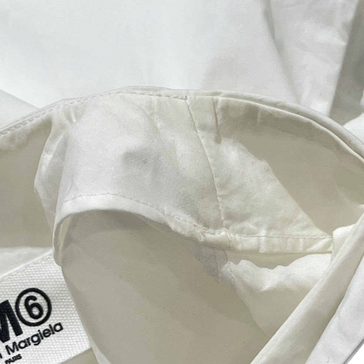 MM6 Maison Margiela 手話モチーフプリントシャツS52DL0156 S47294 古着・中古-5枚目のアイテム画像