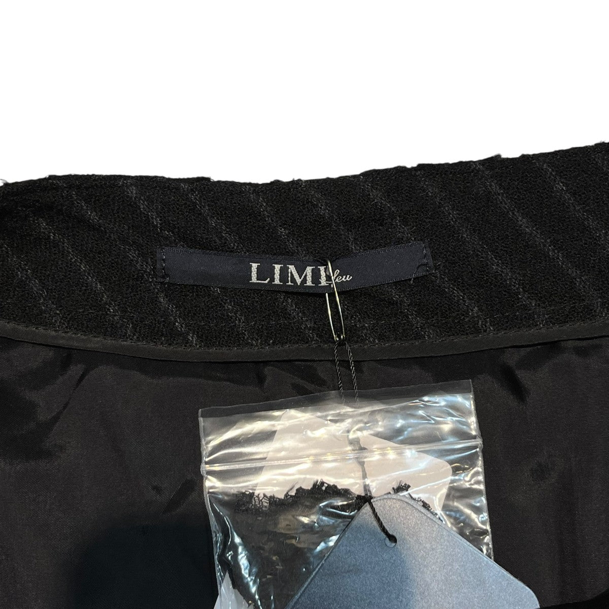 LIMI feu DAMEGED STRIPE PUFF SKIRT変形スカートLL-S10-105-1 古着・中古-6枚目のアイテム画像