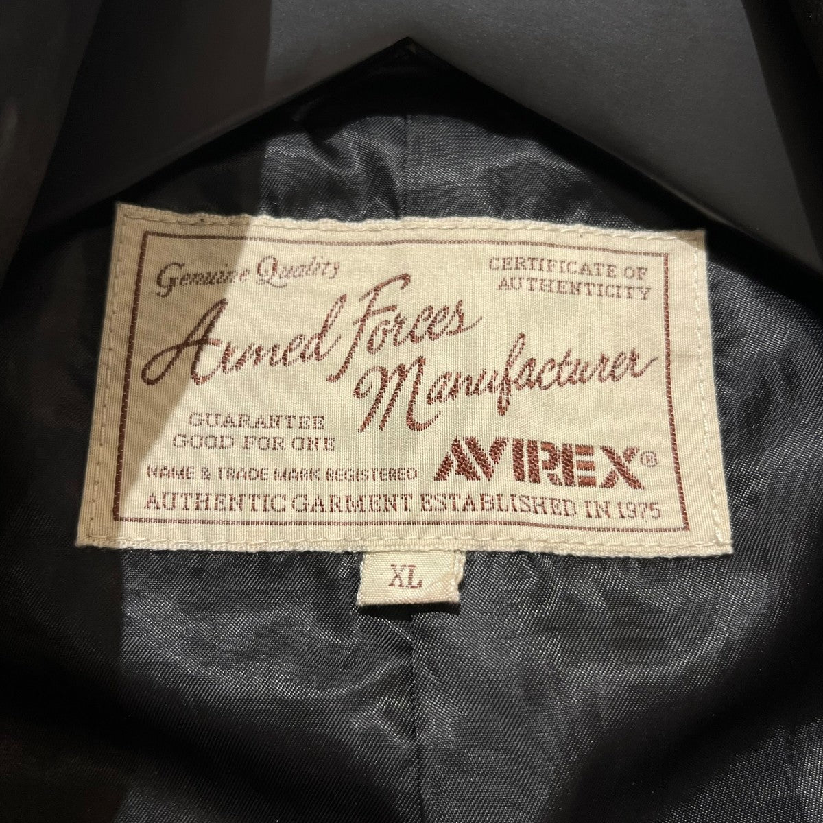 AVIREX レザージャケット6181056 古着・中古-5枚目のアイテム画像