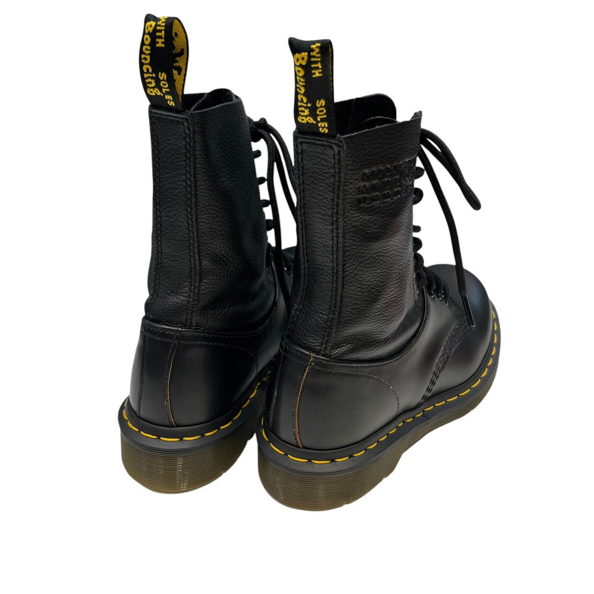 Dr．Martens×MM6 Maison Margiela 10ホールブーツ1460 TWIST 古着・中古-2枚目のアイテム画像