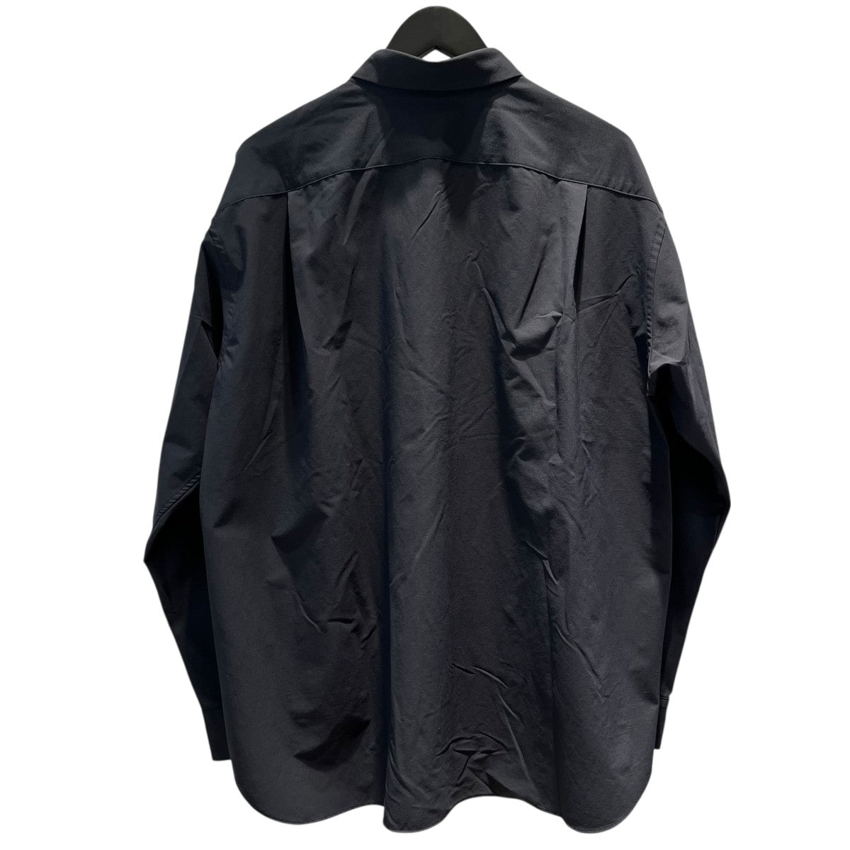 Descente ALLTERRAIN ソロテックスレギュラーカラーシャツ無地長袖シャツDLMXGB50 古着・中古-2枚目のアイテム画像