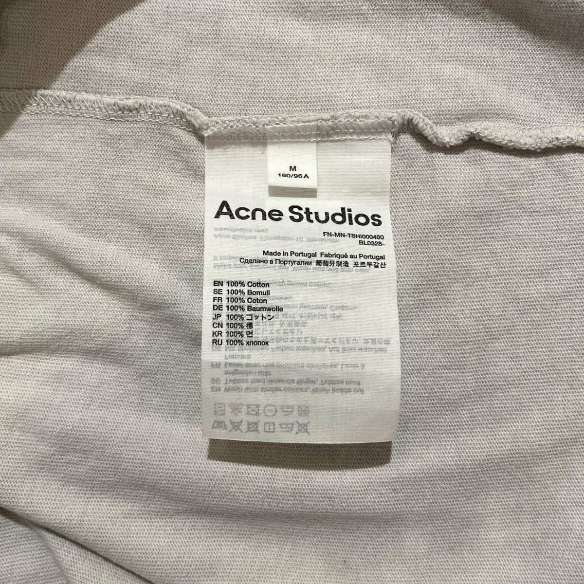 ACNE STUDIOS モックネックTシャツFN-MN-TSHI000400 古着・中古-5枚目のアイテム画像