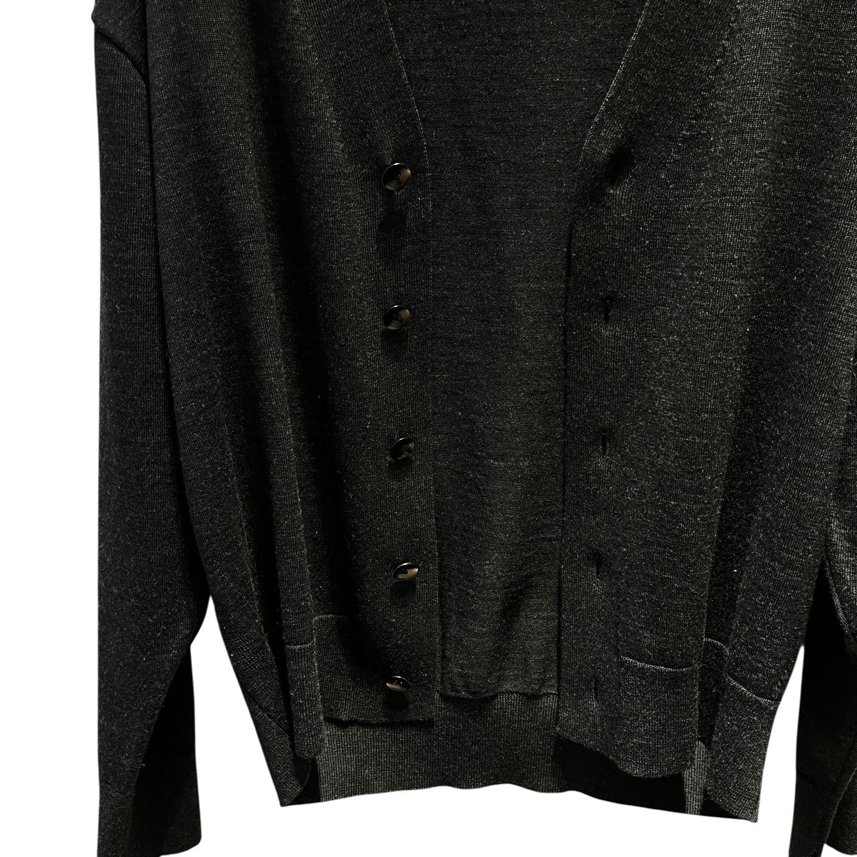 【tomozoh】ATON　21AW SLOW WOOL カーディガン ATON(エイトン) NATURAL DYE SLOW WOOL OVER SIZE CARDIGANニット
