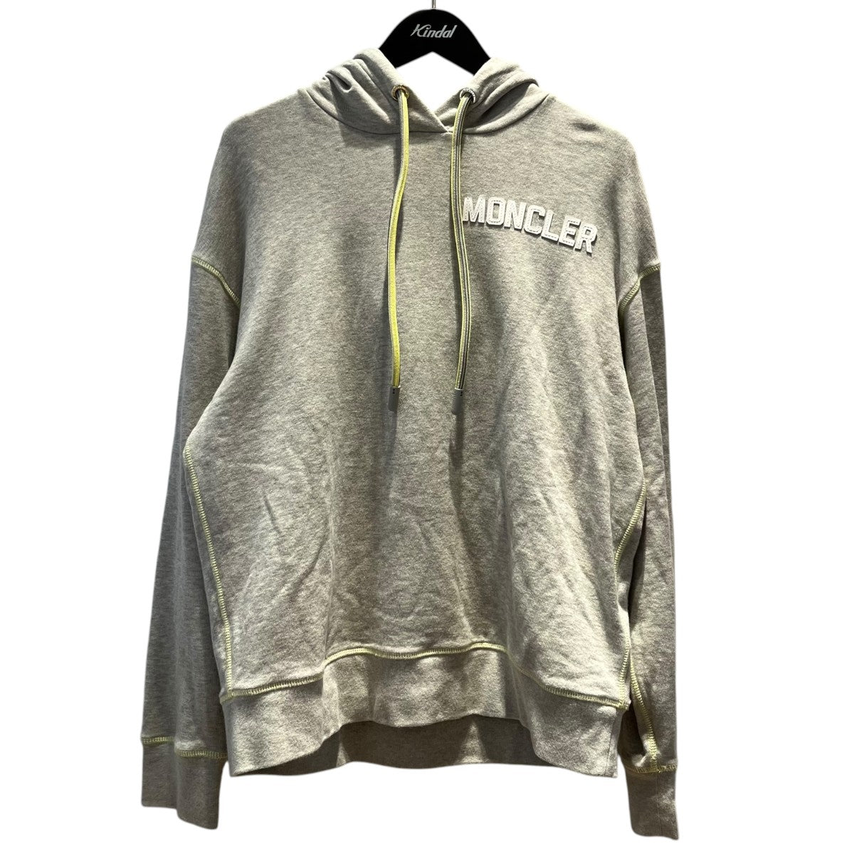 MONCLER ロゴデザインパーカーJ10938G00019 FELPA 古着・中古-1枚目のアイテム画像