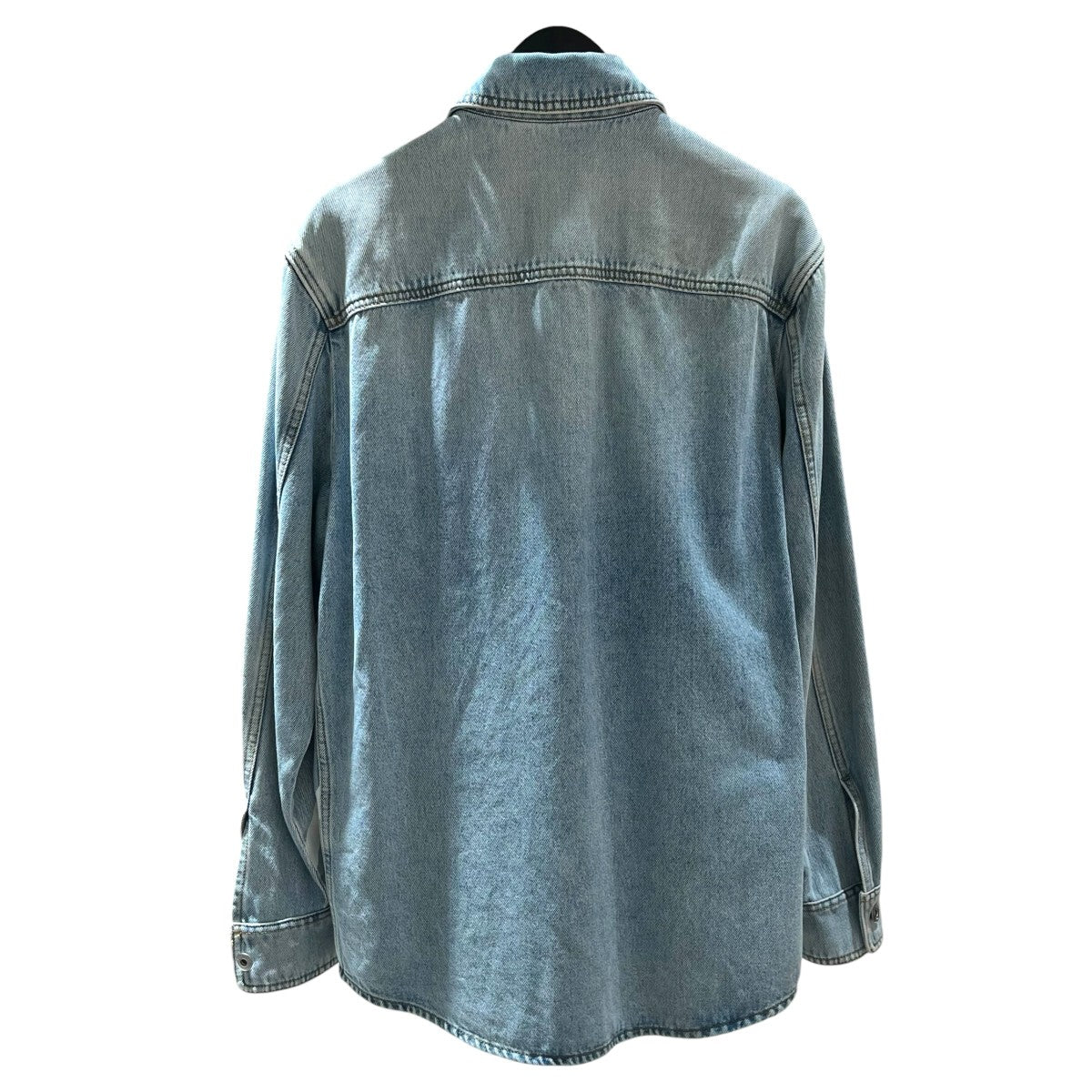 VALENTINO VロゴプリントデニムシャツジャケットTV3DB00G61E 古着・中古-2枚目のアイテム画像