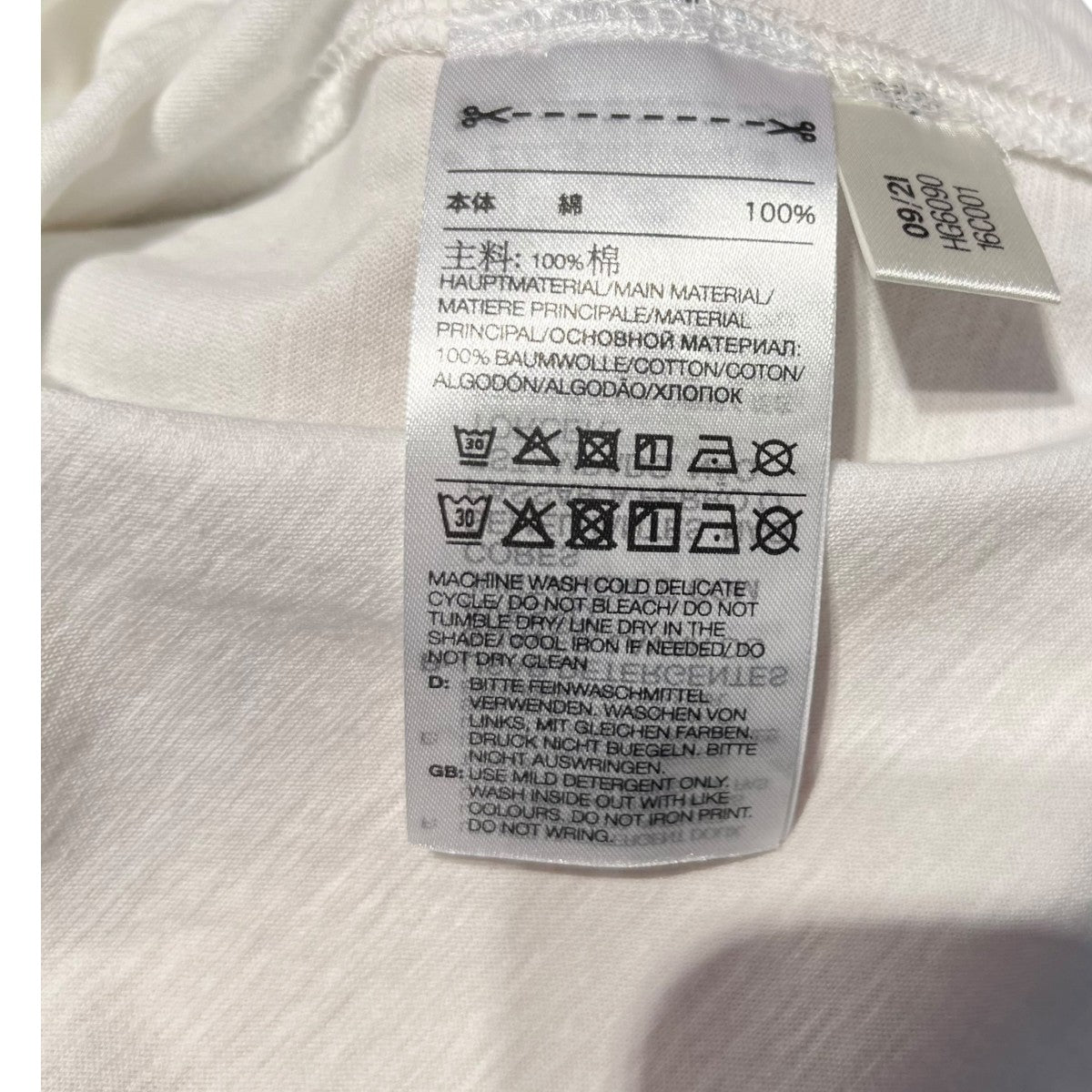 Y-3 ■無地オーバーサイズTシャツHG6090 古着・中古-5枚目のアイテム画像