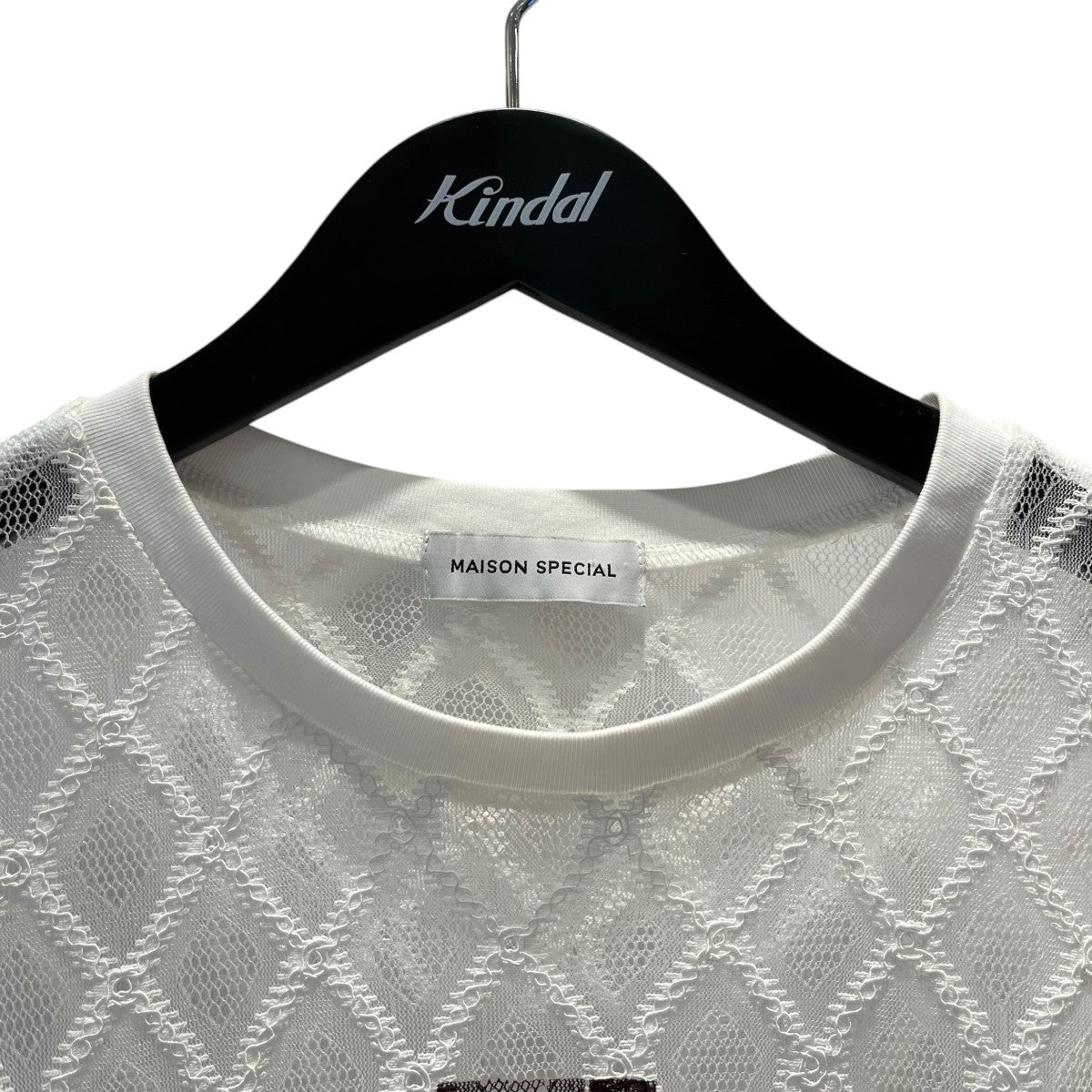 Lace Logo Print Oversized T-shirtレースTシャツ21241415318