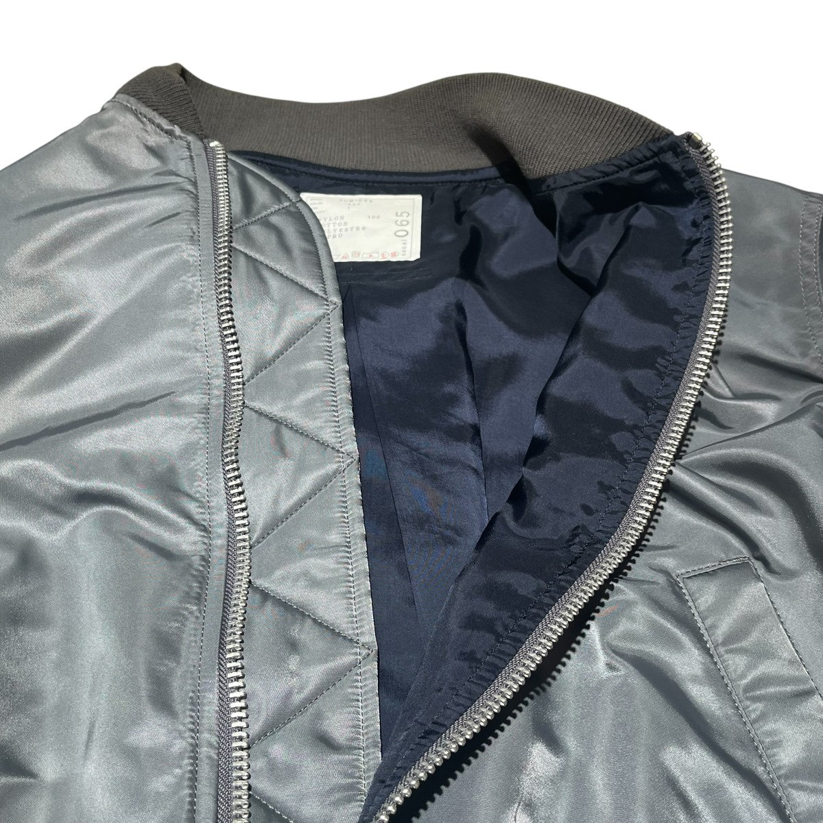 sacai(サカイ) Nylon Twill BlousonジャケットSCW-065 SCW-065 グレー