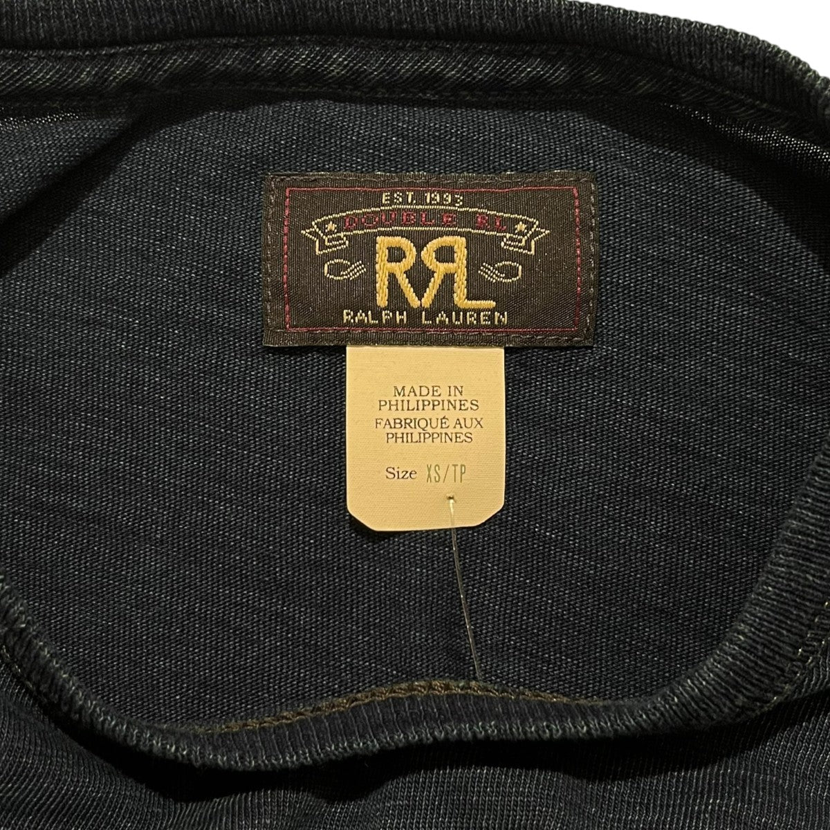 RRL ウォッシュ加工長袖Tシャツ 古着・中古-4枚目のアイテム画像