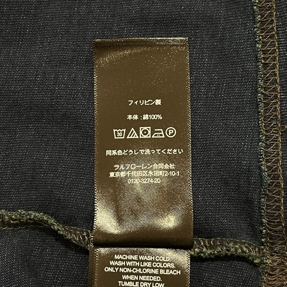 RRL ウォッシュ加工長袖Tシャツ 古着・中古-5枚目のアイテム画像
