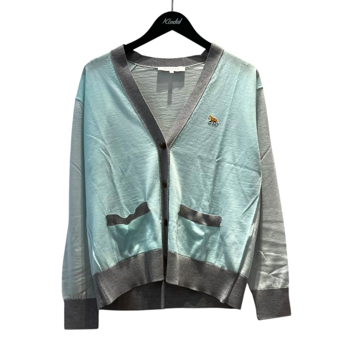 MAISON KITSUNE カーディガンMW00505KT1036 古着・中古-1枚目のアイテム画像