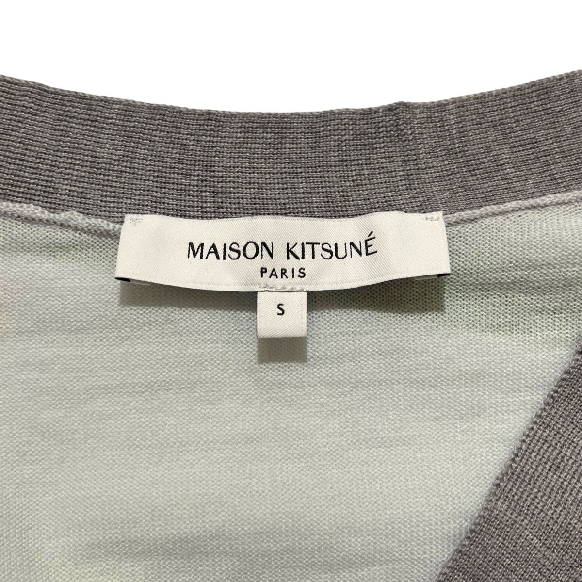 MAISON KITSUNE カーディガンMW00505KT1036 古着・中古-4枚目のアイテム画像
