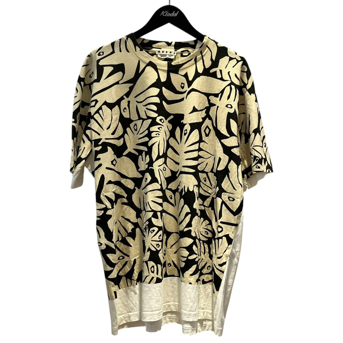 MARNI 総柄プリントTシャツHUMU0140P0 古着・中古-1枚目のアイテム画像