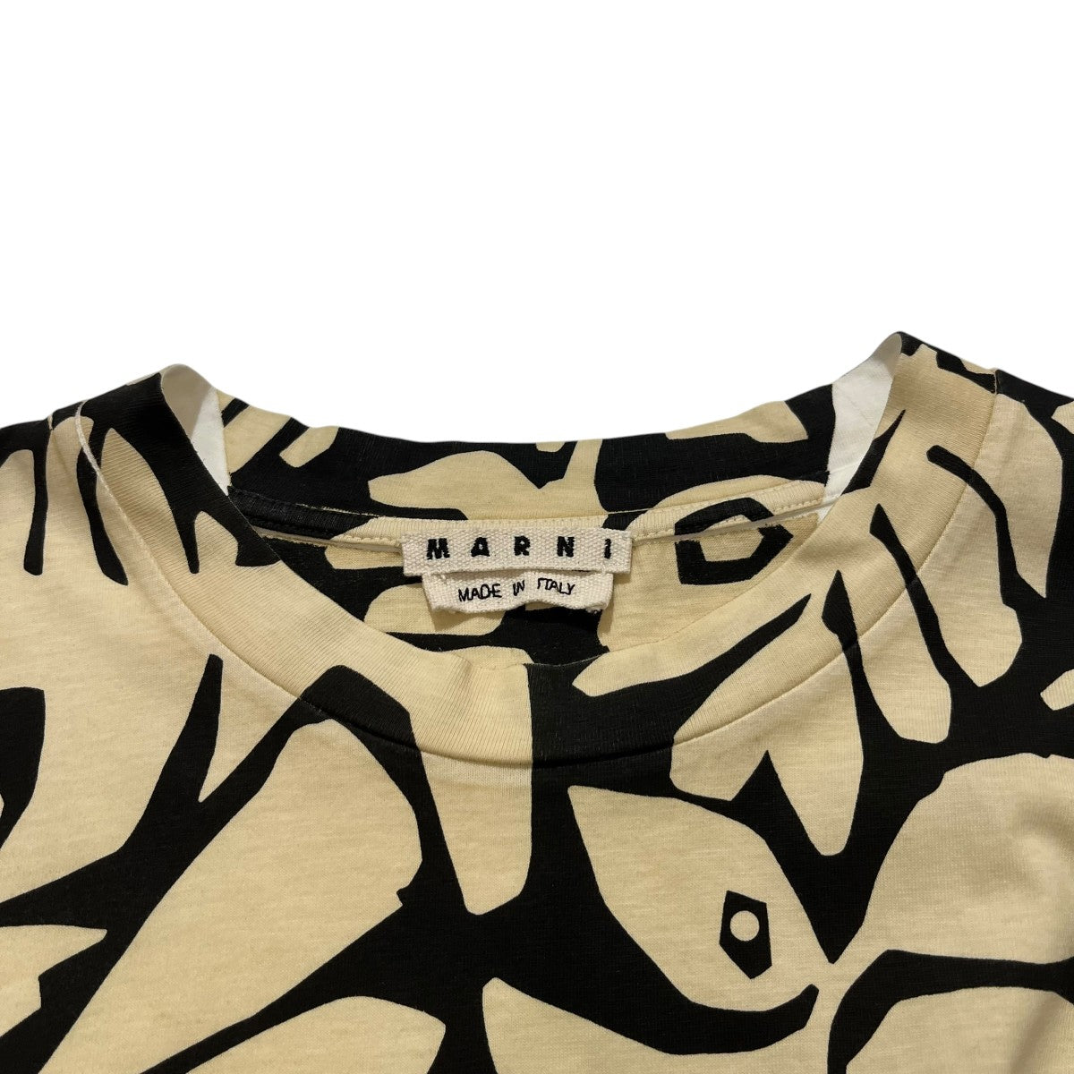 MARNI 総柄プリントTシャツHUMU0140P0 古着・中古-3枚目のアイテム画像