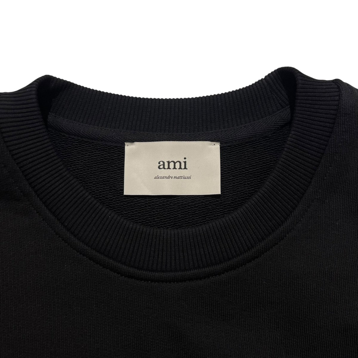 AMI PARIS ワンポイント刺繍スウェット 古着・中古-4枚目のアイテム画像