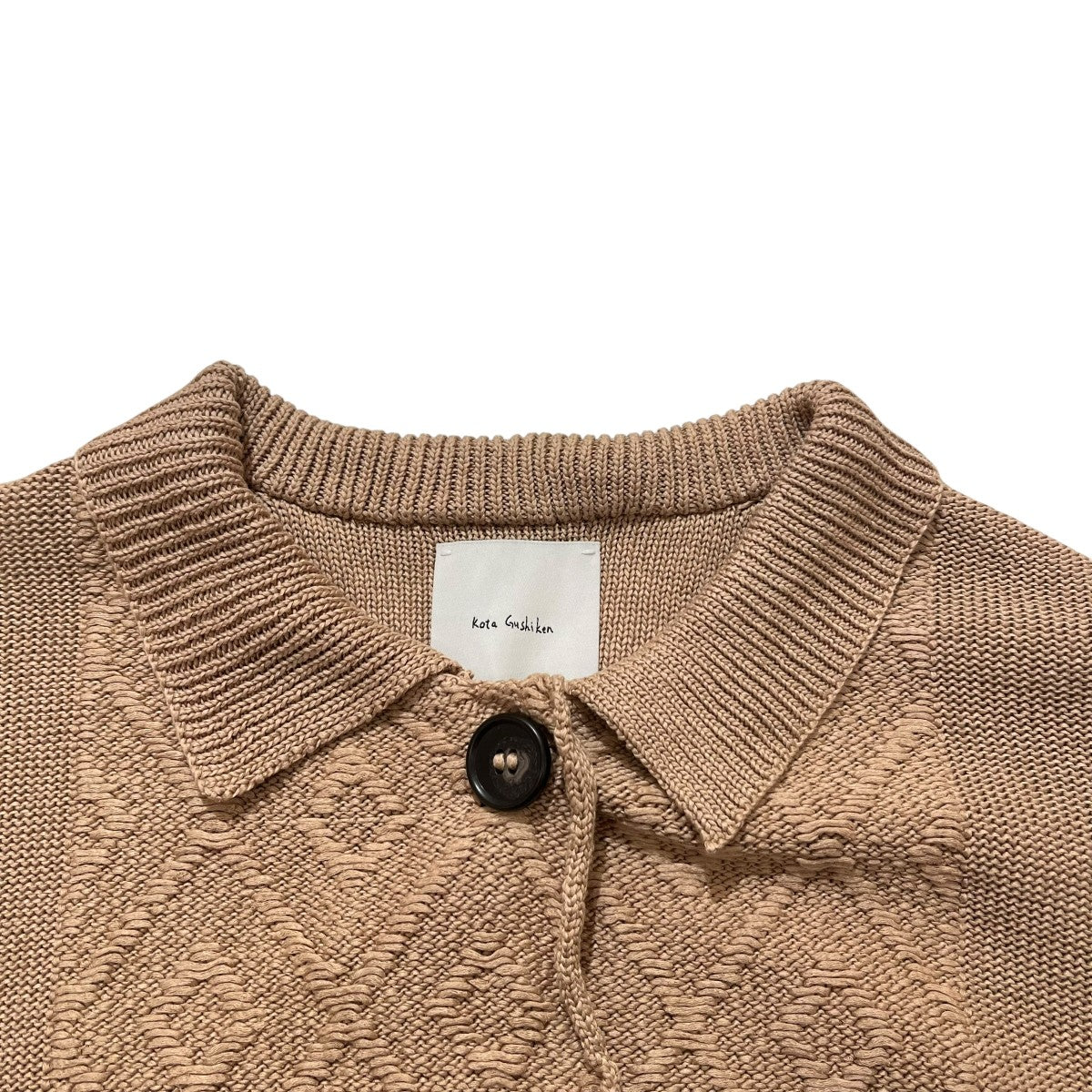 Kota Gushiken セーター20SS Hand Made Granpa Polo-Shirt 古着・中古-3枚目のアイテム画像