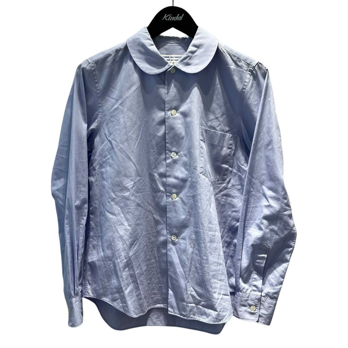 COMME des GARCONS COMME des GARCONS 2013ラウンドカラー長袖シャツRU-B002 古着・中古-1枚目のアイテム画像